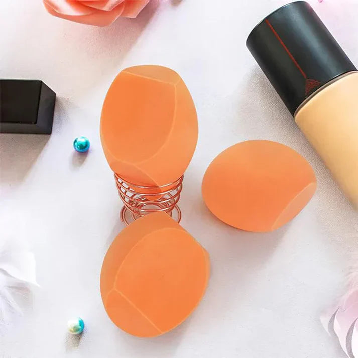XL Makeup Blender Sponge Set (2 Sponges + 2 Holders)